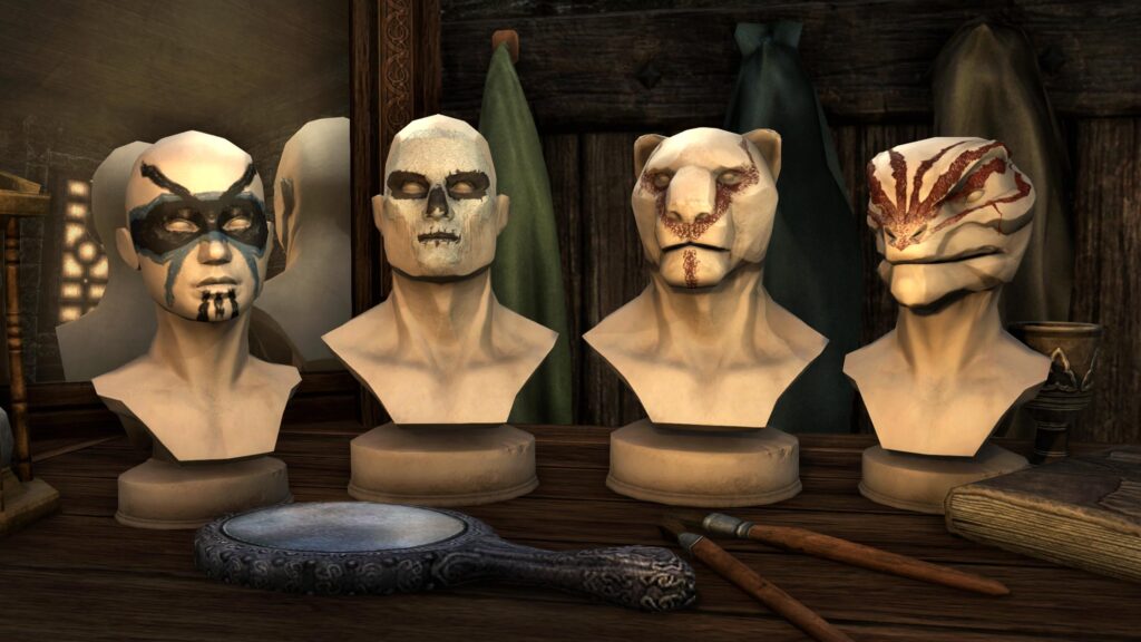 Косметический набор: отметины на лице / Cosmetic Pack: Face Markings